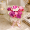 Medium Candle Bouquet (Pink)