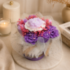 Medium Candle Bouquet (Purple)