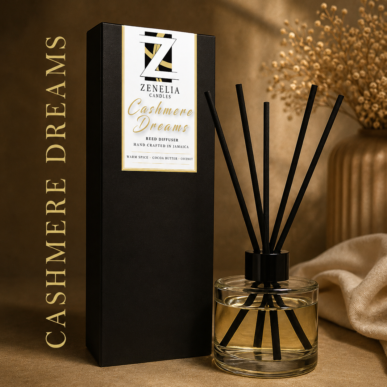 Reed Diffuser (Cashmere Dreams)
