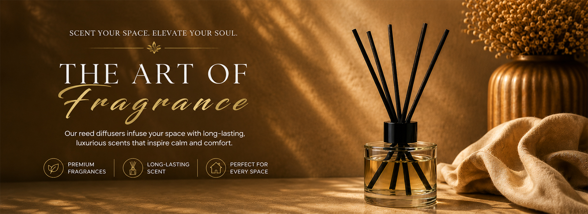 Reed diffuser Banner